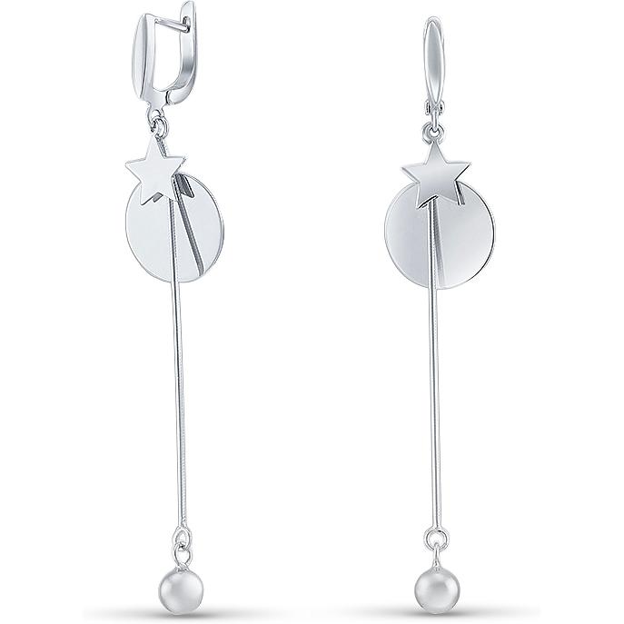 

Серьги женские из серебра Silver Wings 02fye9851-113, без вставки, 02fye9851-113