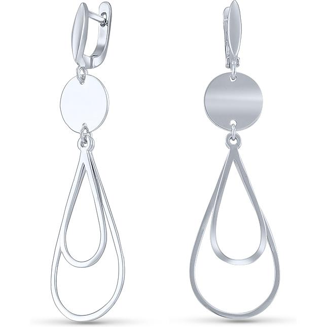 

Серьги женские из серебра Silver Wings 02fye9685-113, без вставки, 02fye9685-113