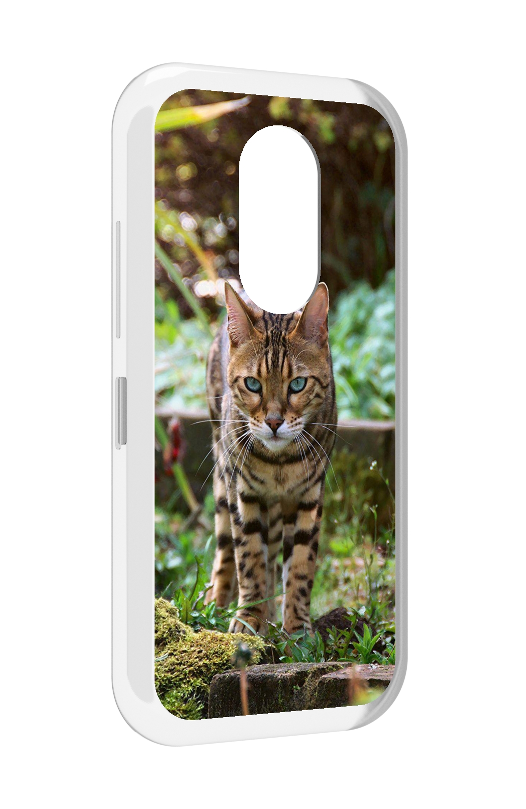 

Чехол MyPads порода кошка бенгальская для Doogee S61 / S61 Pro, Прозрачный, Tocco