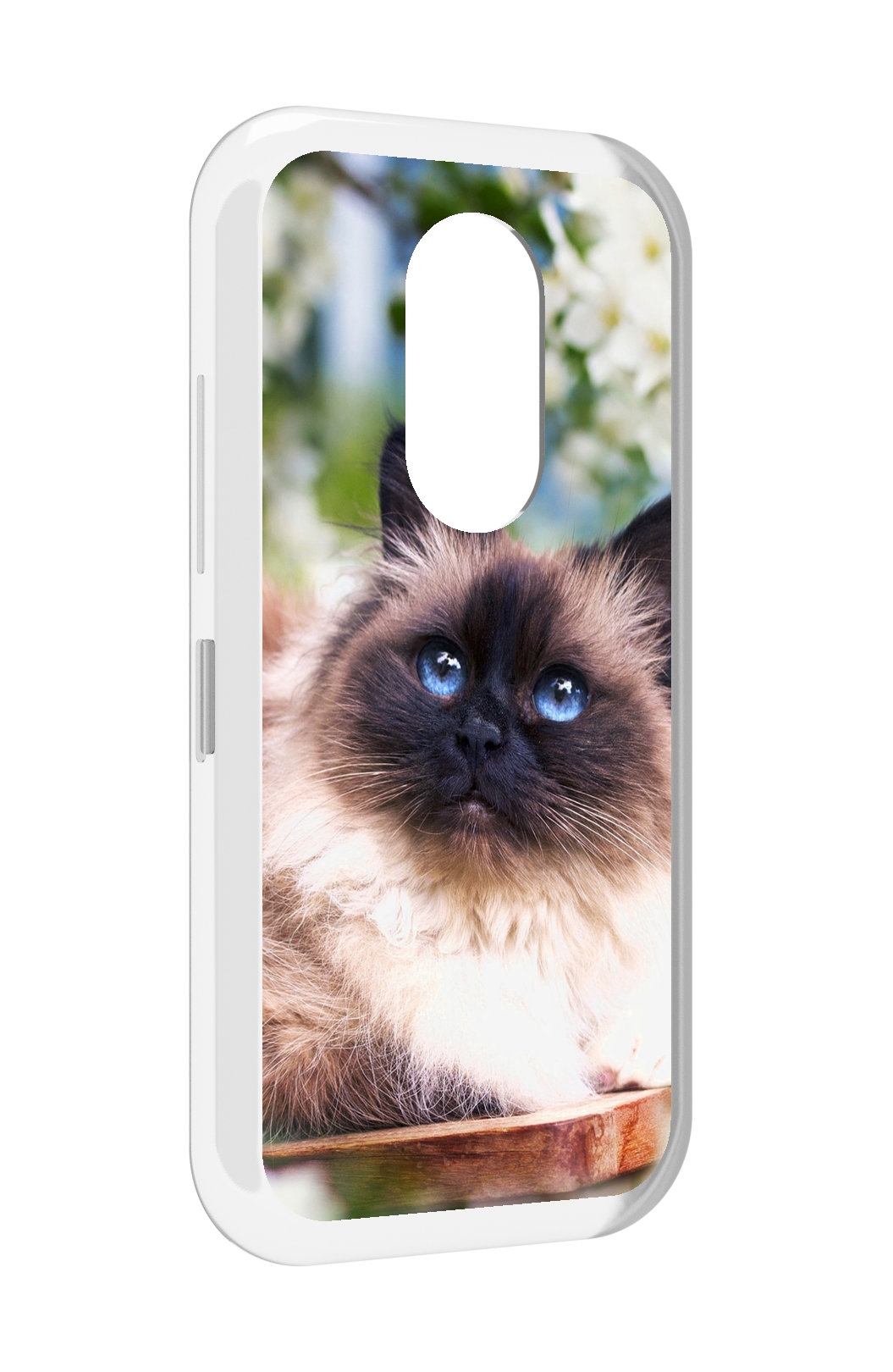 

Чехол MyPads порода кошка Бирман для Doogee S61 / S61 Pro, Прозрачный, Tocco