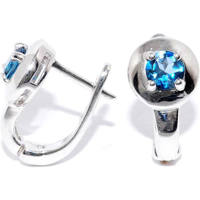 

Серьги женские из серебра Silver Wings 22gre1944-69, топаз, 22gre1944-69