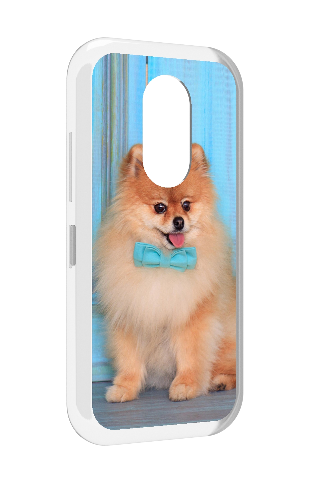 

Чехол MyPads померанскии шпиц для Doogee S61 / S61 Pro, Прозрачный, Tocco