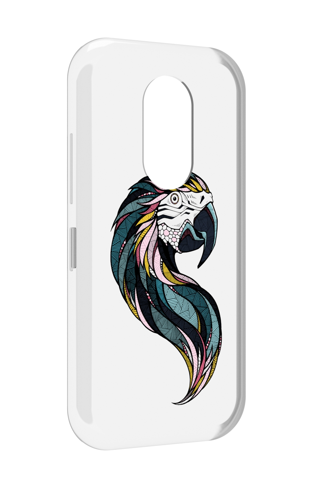 

Чехол MyPads полупопугай для Doogee S61 / S61 Pro, Прозрачный, Tocco