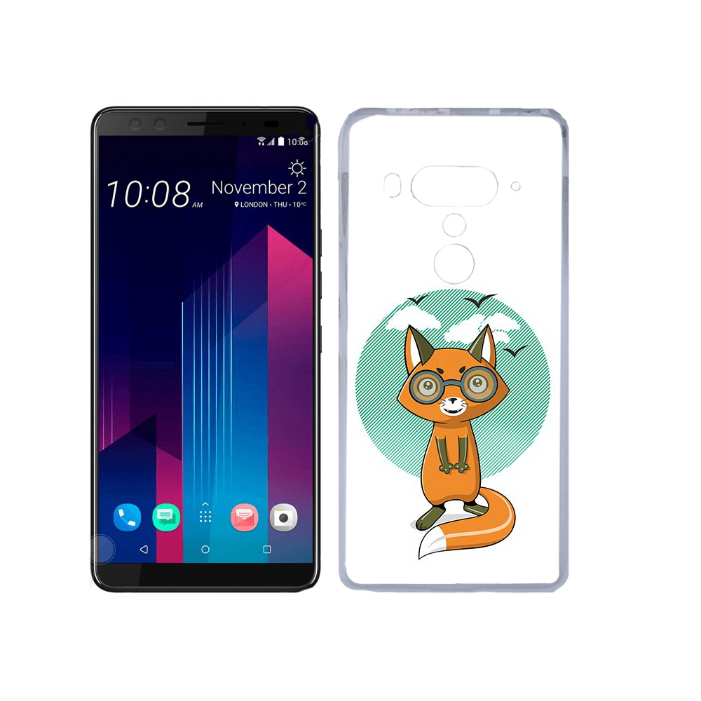 

Чехол MyPads Tocco для HTC U12+ задумчивая лиса, Прозрачный, Tocco