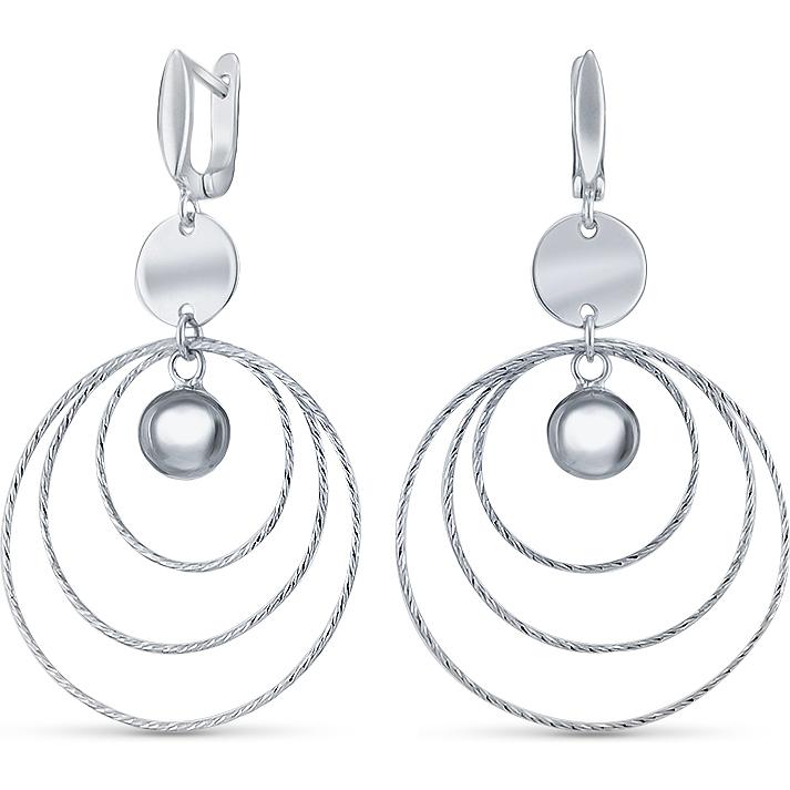 

Серьги женские из серебра Silver Wings 02fye9707-113, без вставки, 02fye9707-113
