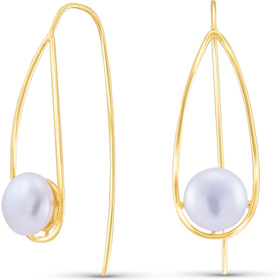 

Серьги женские из серебра Silver Wings 02ea1291gp-204, жемчуг, 02ea1291gp-204
