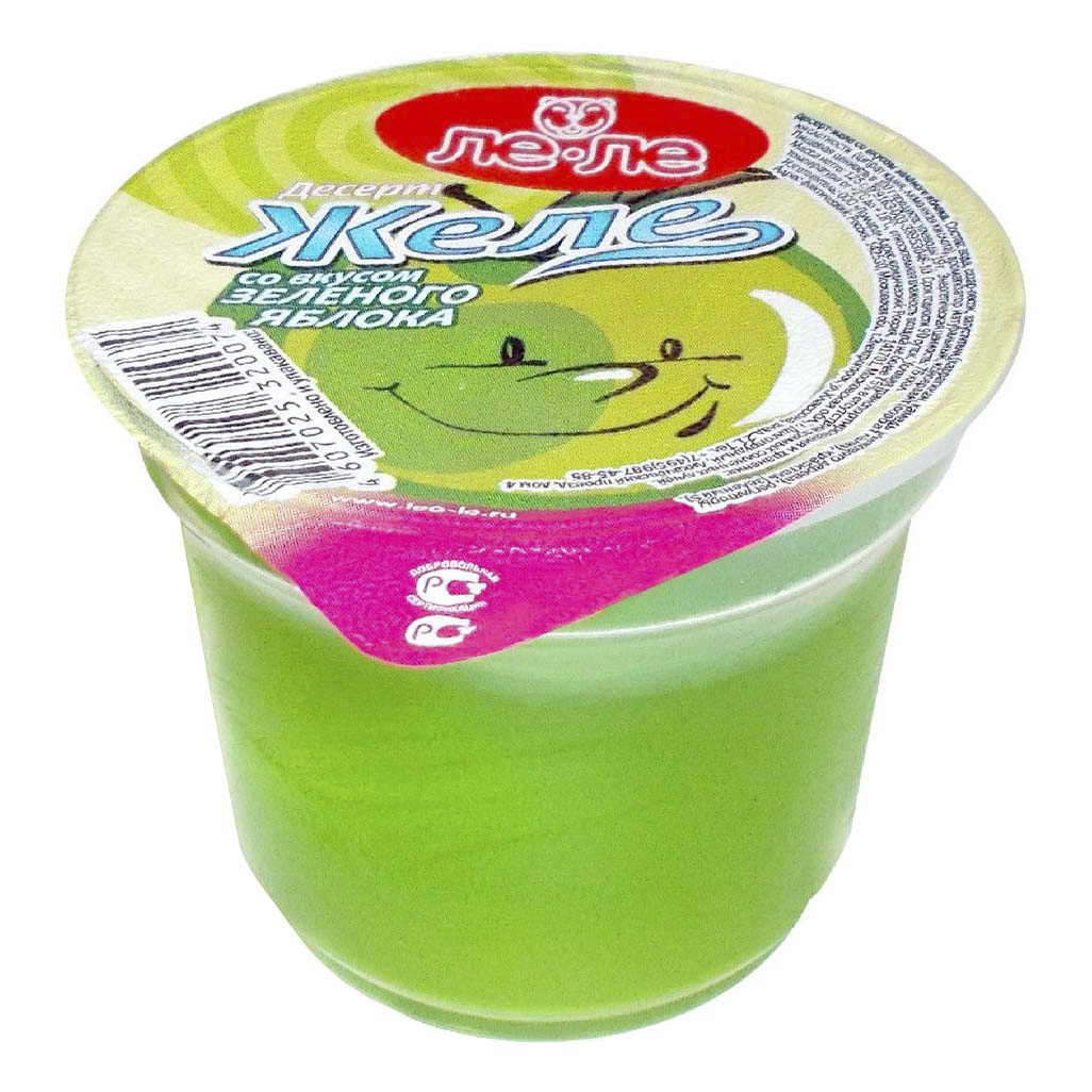 

Желе фруктовое Лео-Ле со вкусом зеленого яблока 125 г