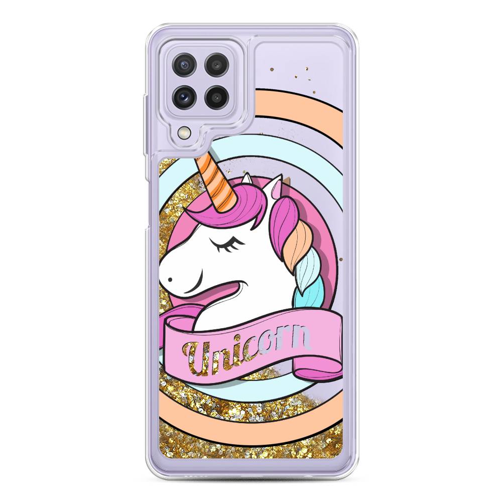 

Чехол Awog на Samsung Galaxy A22 / Самсунг A22 "Unicorn зефирный", 2103190-1
