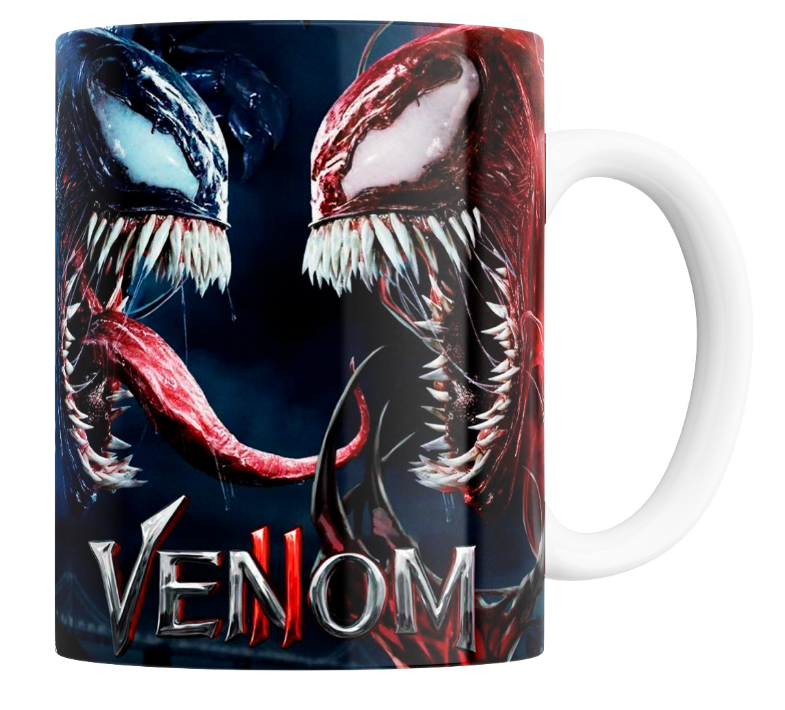 

Кружка с принтом Venom 2, Кружка с принтом Venom2( Веном/Карнаж) 330мл.