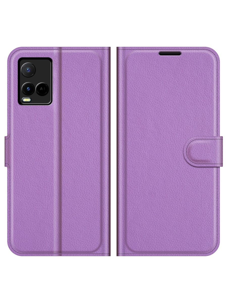 

Brodef Wallet Чехол книжка кошелек для Vivo Y21 черный