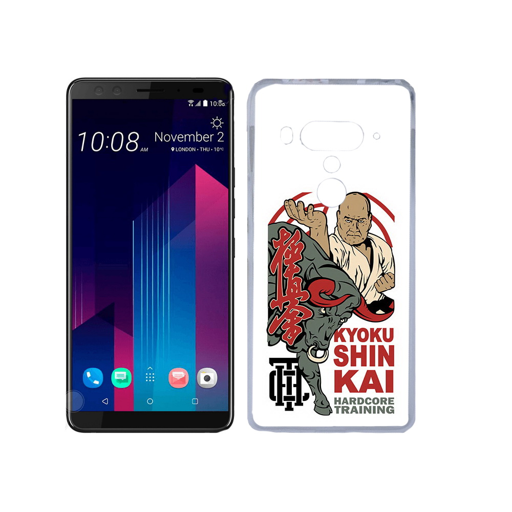 

Чехол MyPads Tocco для HTC U12+ единоборства рисунок, Прозрачный, Tocco