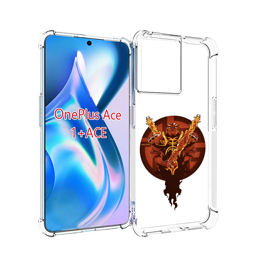 

Чехол MyPads ember spirit для OnePlus Ace, Прозрачный, Tocco
