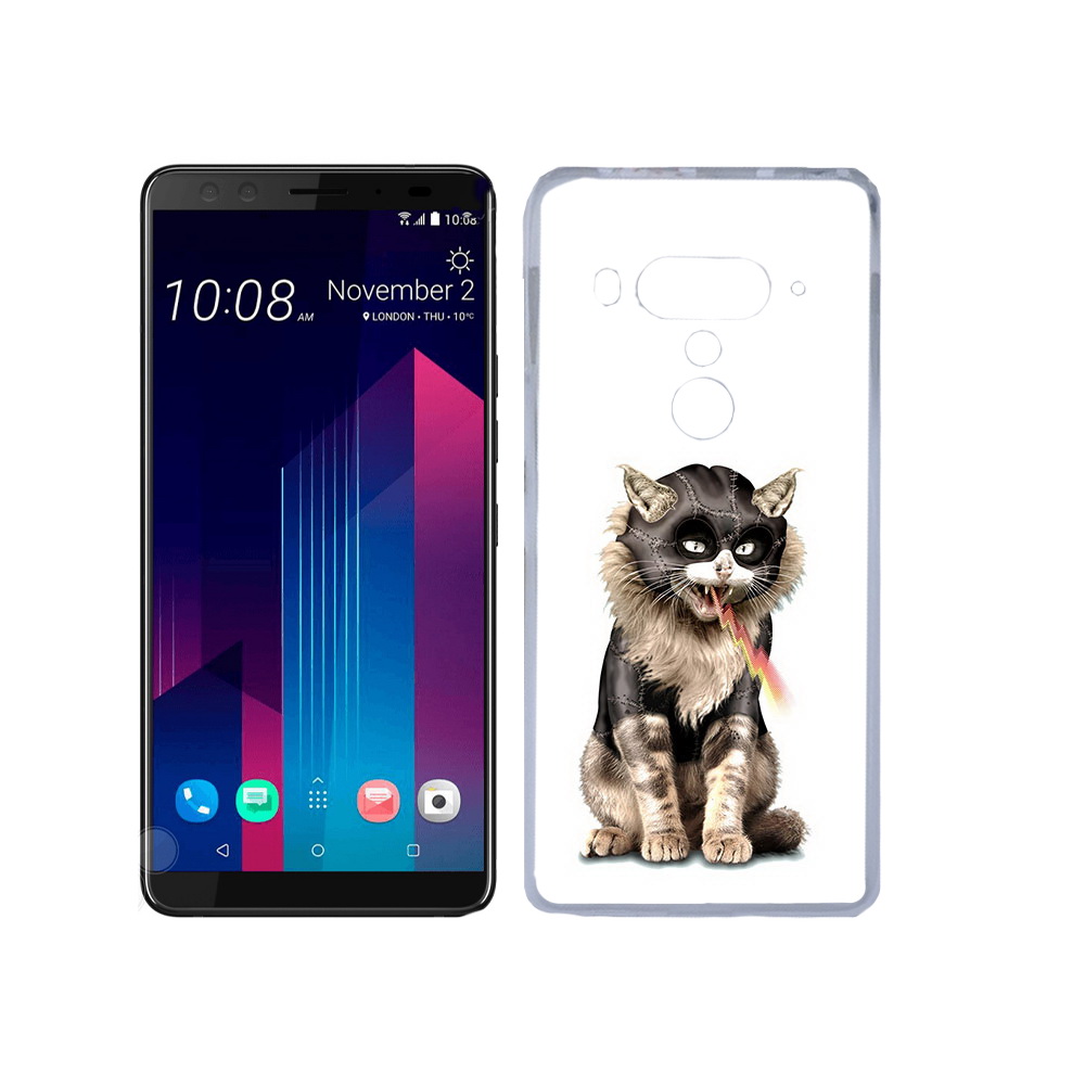 

Чехол MyPads Tocco для HTC U12+ дьяволский кот, Прозрачный, Tocco