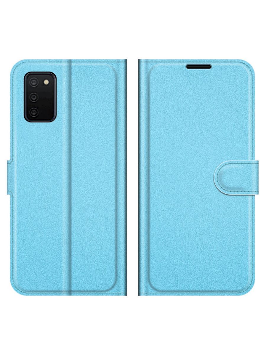 

Brodef Wallet Чехол книжка кошелек для Samsung Galaxy A03s зеленый