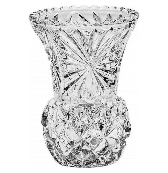 фото Ваза для цветов 12,6 см crystal bohemia "diamond" 167588