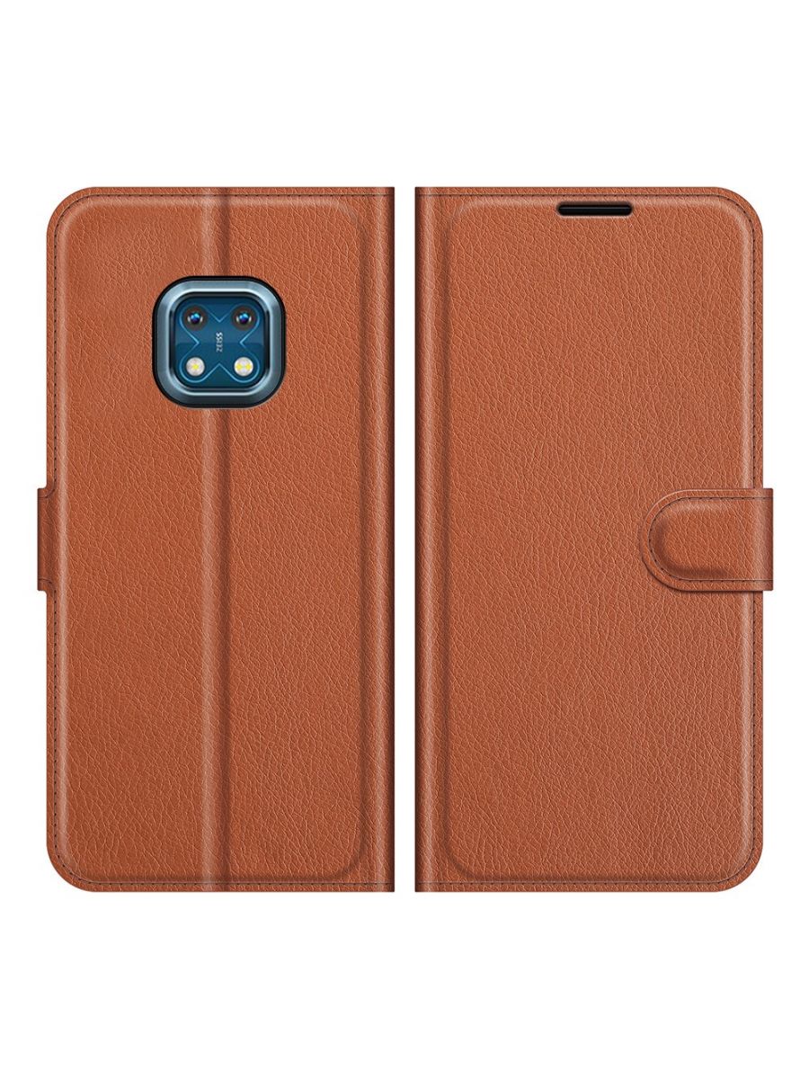 

Brodef Wallet Чехол книжка кошелек для Nokia XR20 красный