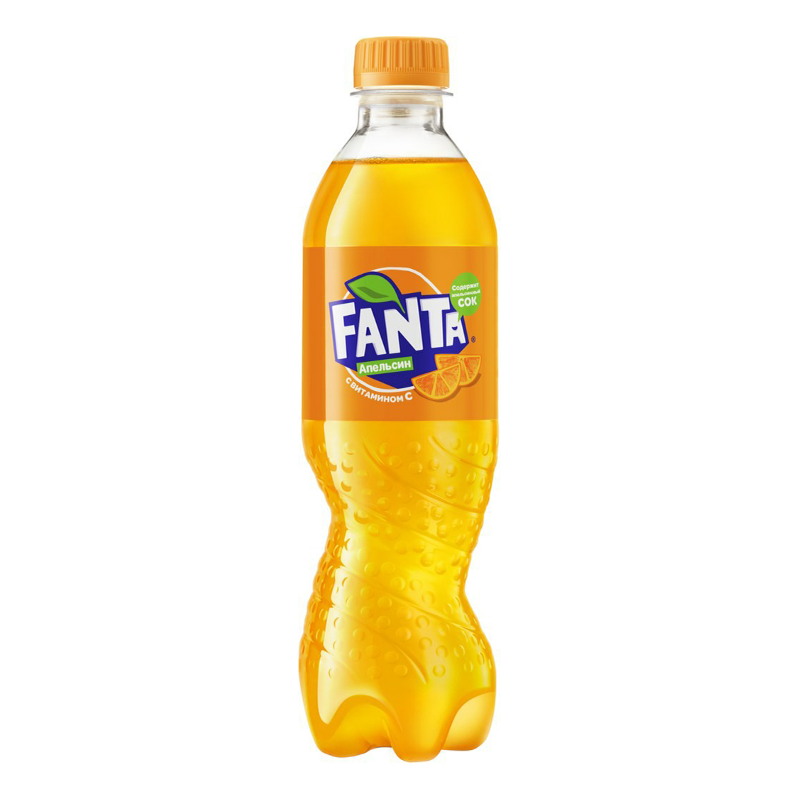 

Газированный напиток Fanta апельсин сильногазированный 0,5 л