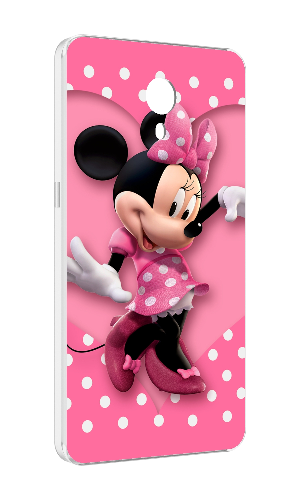

Чехол MyPads Минни-Маус-в-сердце женский для Meizu M3 Note, Прозрачный, Tocco