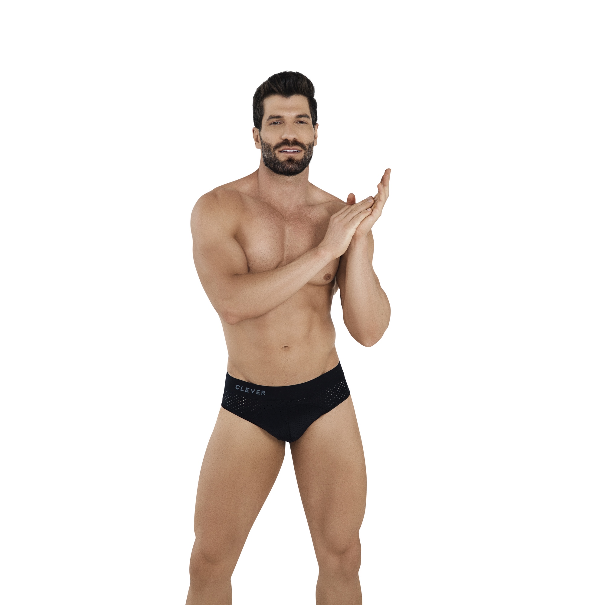 

Трусы мужские Clever 1029 черные XL, Черный, 1029