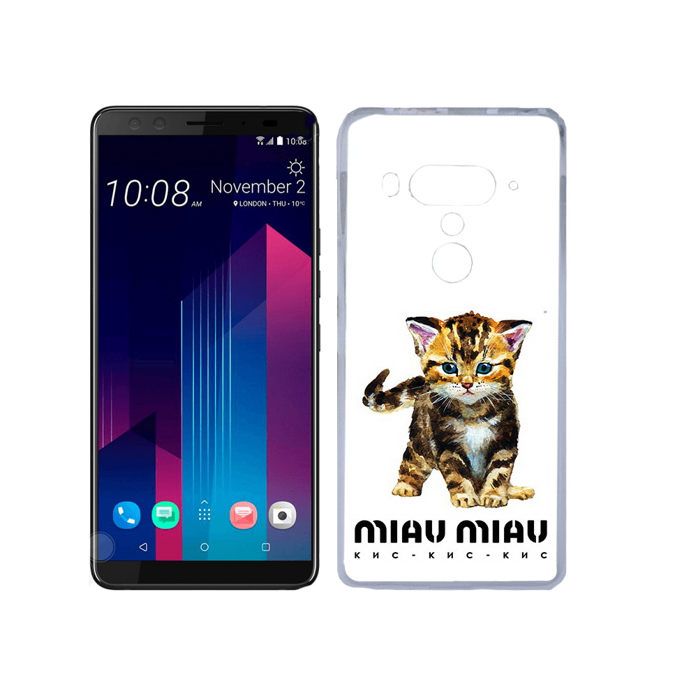 

Чехол MyPads Tocco для HTC U12+ Бренд miau miau, Прозрачный, Tocco