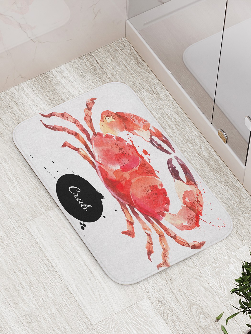 

bath_67564 Коврик противоскользящий для ванной, сауны, бассейна, 77х52 см