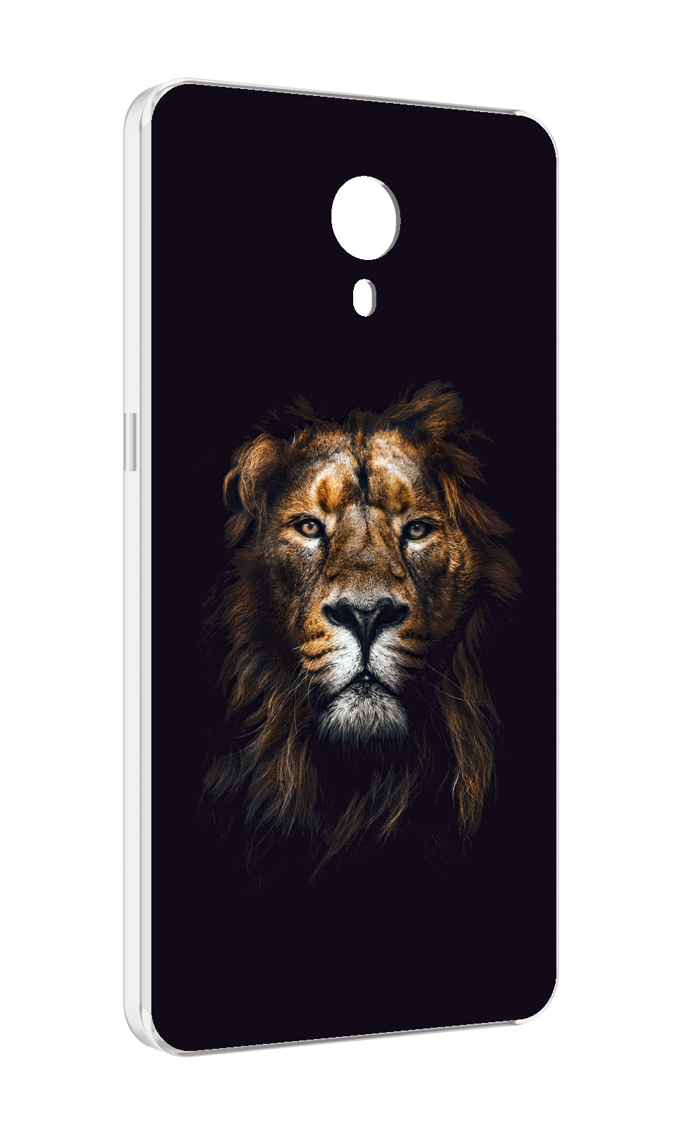 

Чехол MyPads Лев-в-тени мужской для Meizu M3 Note, Прозрачный, Tocco