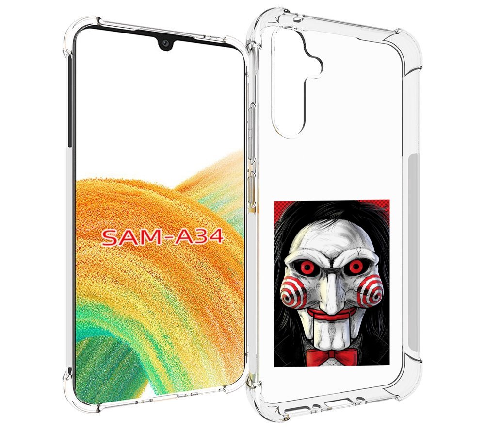 

Чехол MyPads кукла из пилы для Samsung Galaxy A34, Tocco