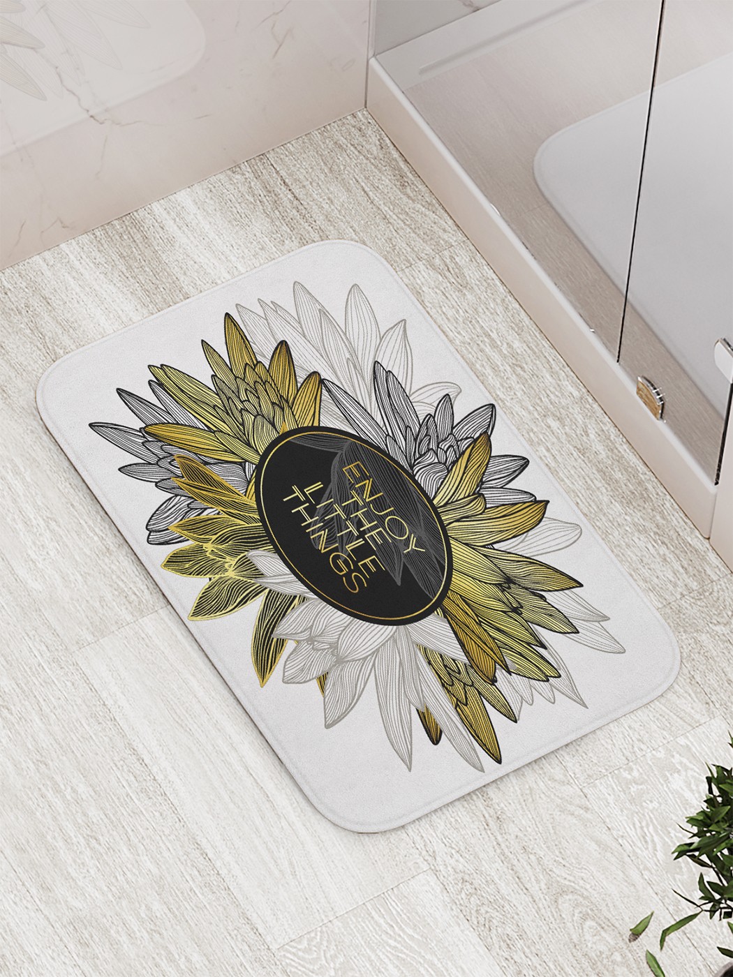 

bath_67461 Коврик противоскользящий для ванной, сауны, бассейна, 77х52 см