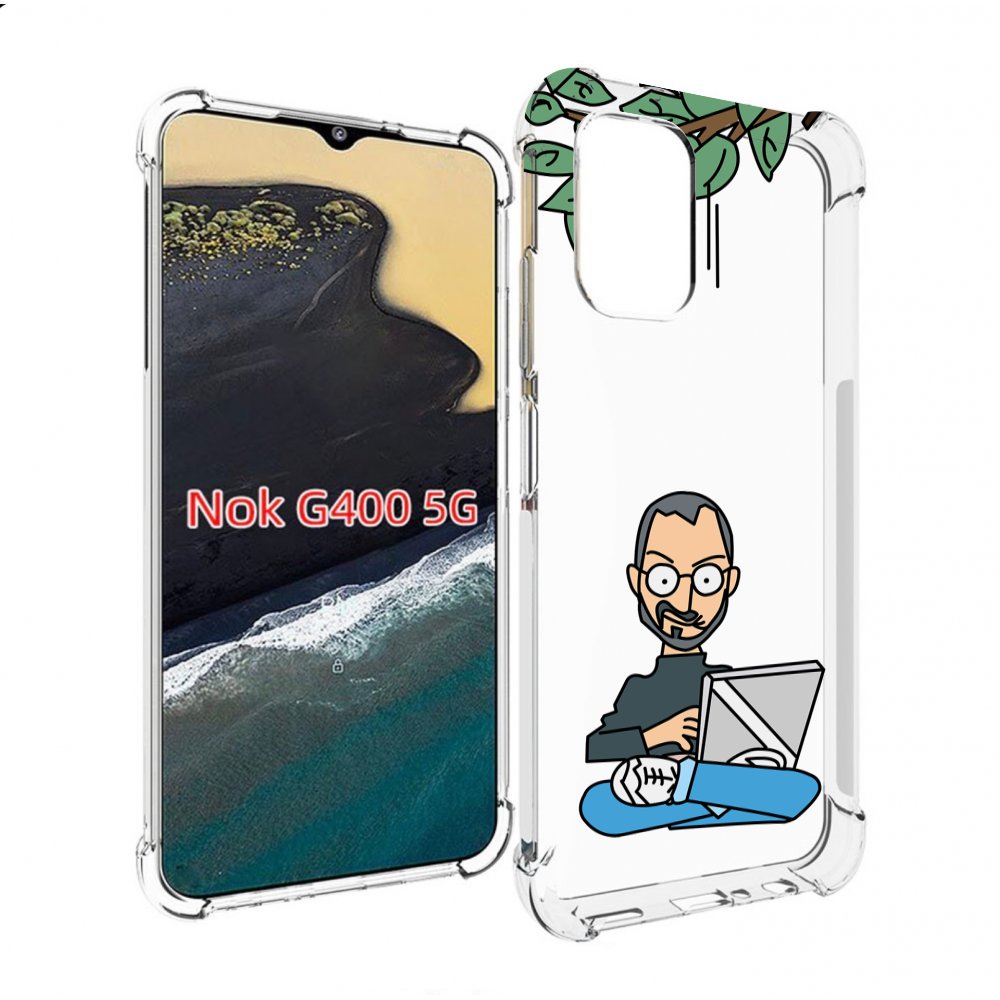 

Чехол MyPads программист для Nokia G400 5G, Прозрачный, Tocco