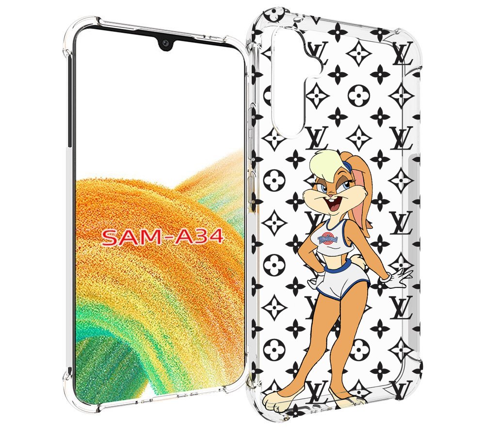 

Чехол MyPads красивый-принт-на-чехол женский для Samsung Galaxy A34, Tocco