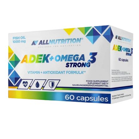 

ALLNUTRITION ADEK + Omega-3 Strong капсулы 60 шт.