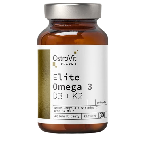 Купить Ostrovit Elite Omega-3 D3+K2 капсулы 30 шт.