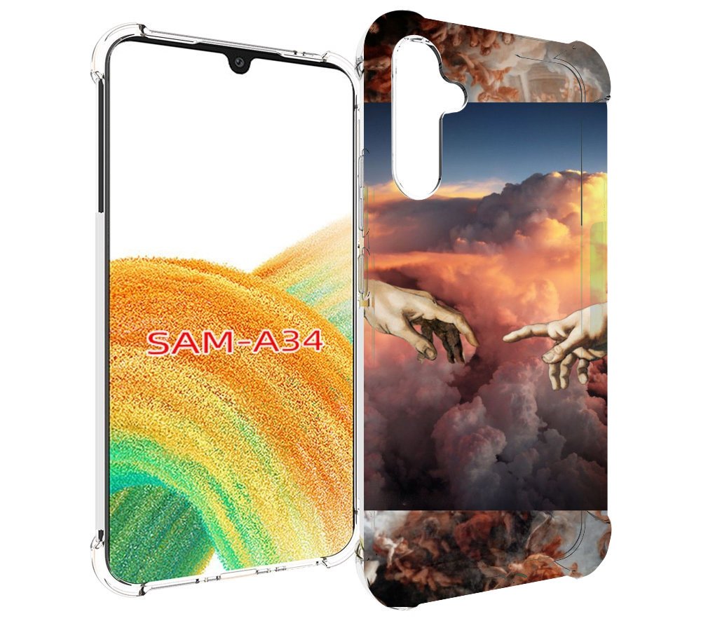 

Чехол MyPads красивая-картина для Samsung Galaxy A34, Tocco