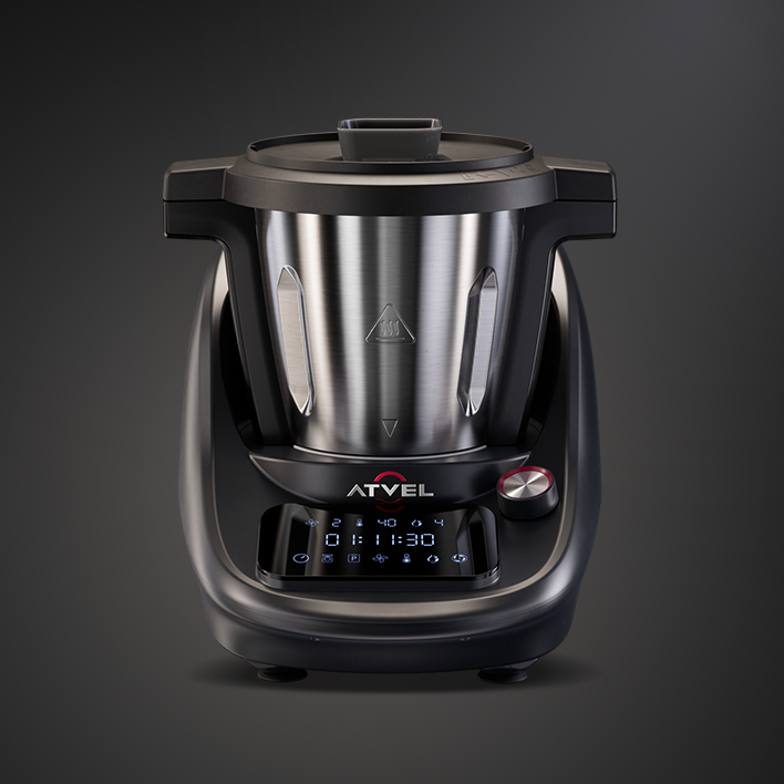 

Мультиварка Atvel KitchenBot M1 43201 серебристая, черная, M1 43201