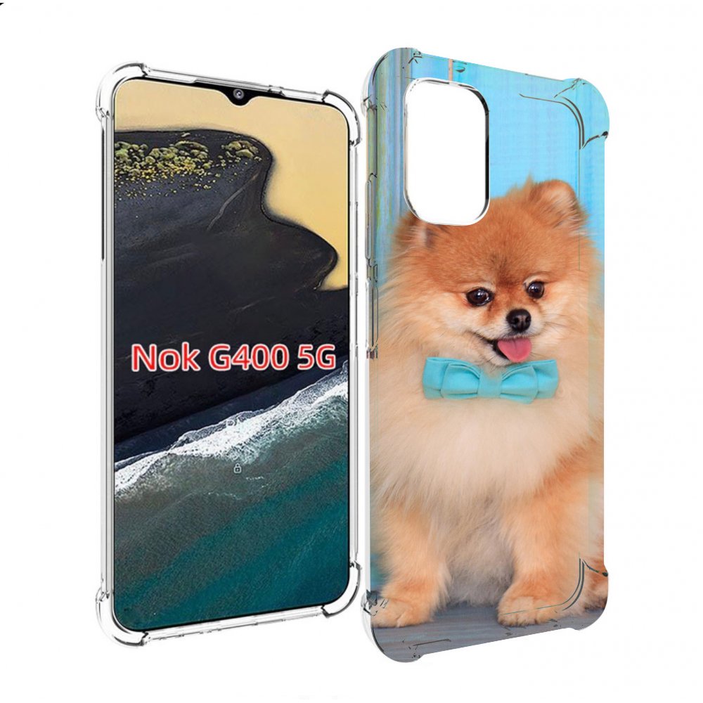 

Чехол MyPads померанскии шпиц для Nokia G400 5G, Прозрачный, Tocco