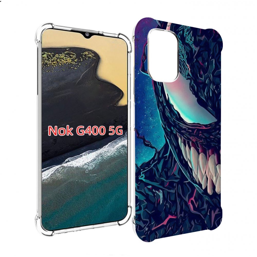 

Чехол MyPads полу веном для Nokia G400 5G, Прозрачный, Tocco