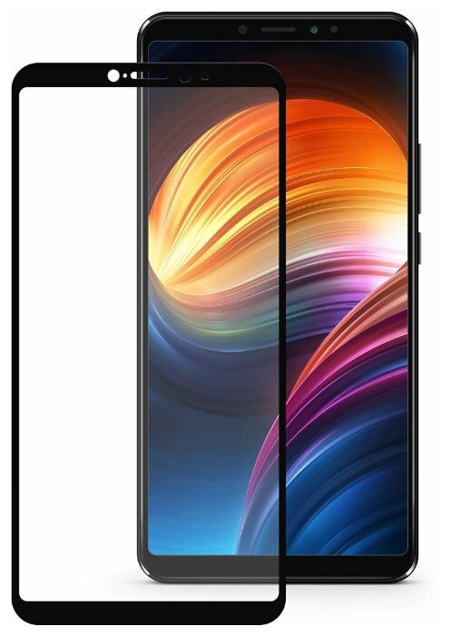 

Защитное стекло 2D INNOVATION для Xiaomi Mi Max 3 Full Glue/Full Screen, черное