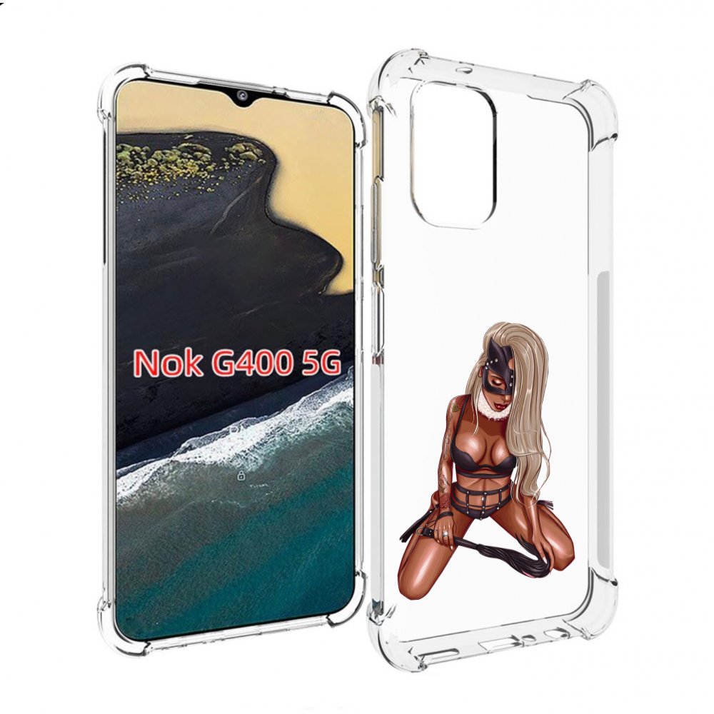 

Чехол MyPads плохая-девушка женский для Nokia G400 5G, Прозрачный, Tocco