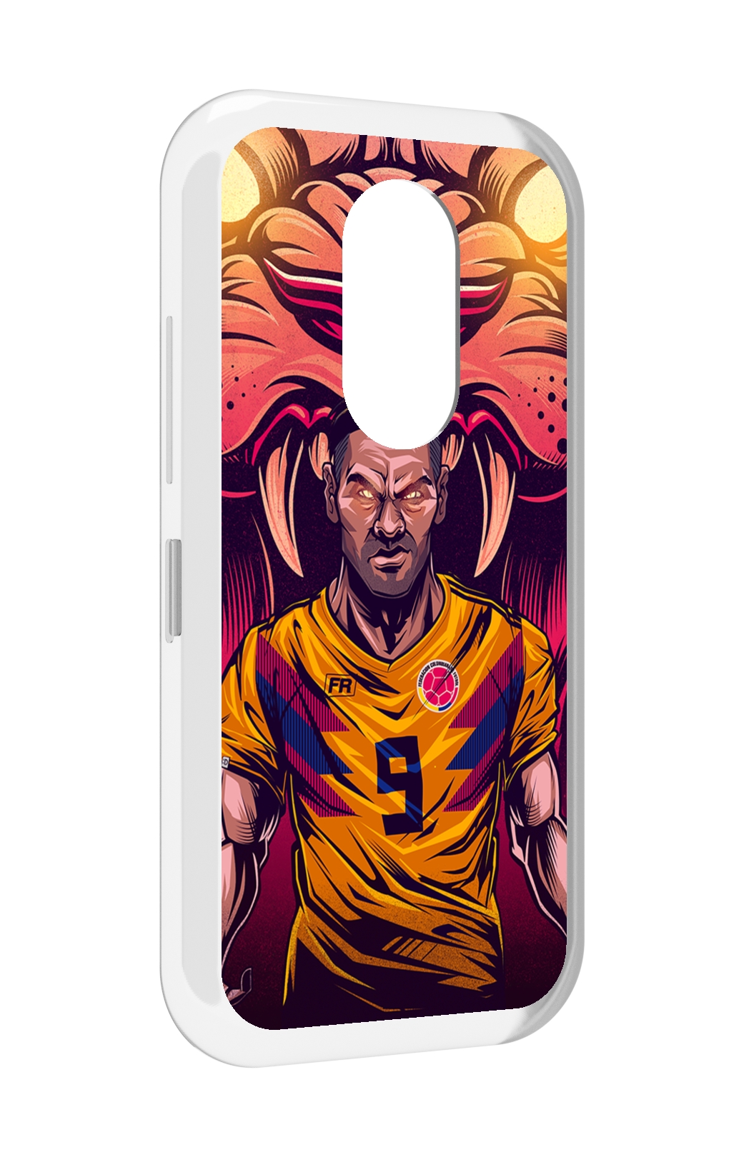 

Чехол MyPads парень-тигр-красный для Doogee S61 / S61 Pro, Прозрачный, Tocco