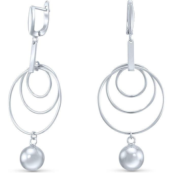 

Серьги женские из серебра Silver Wings 02fye9874-113, без вставки, 02fye9874-113