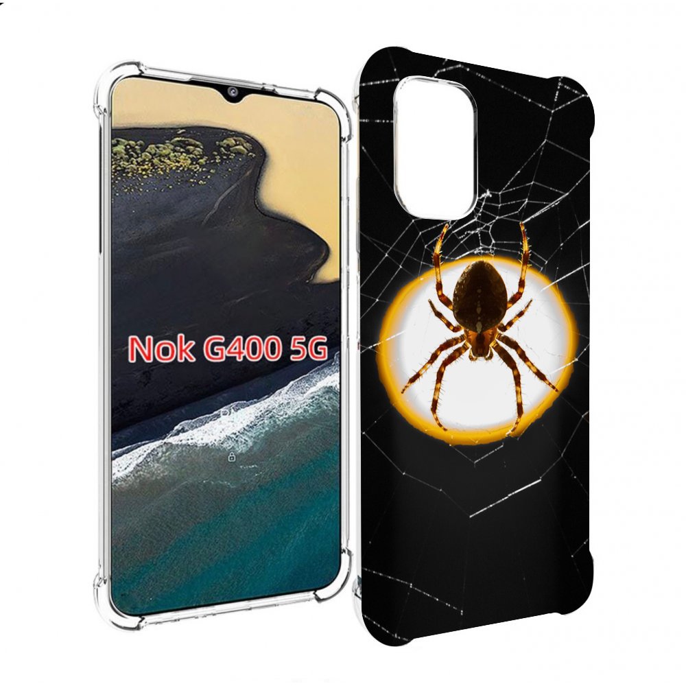 

Чехол MyPads паук-с-паутинкой для Nokia G400 5G, Прозрачный, Tocco