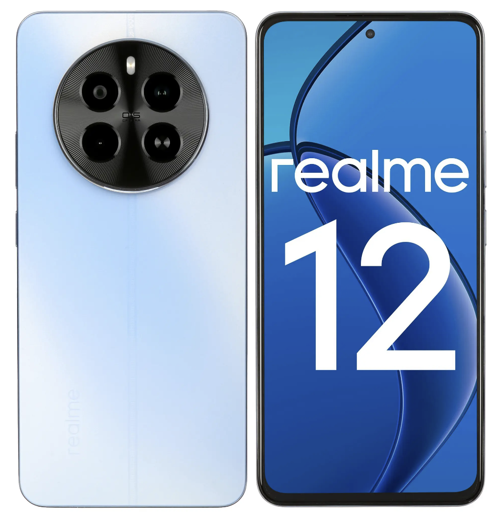 

Смартфон Realme 12 4G 8/256GB голубой рассвет, 12 4G