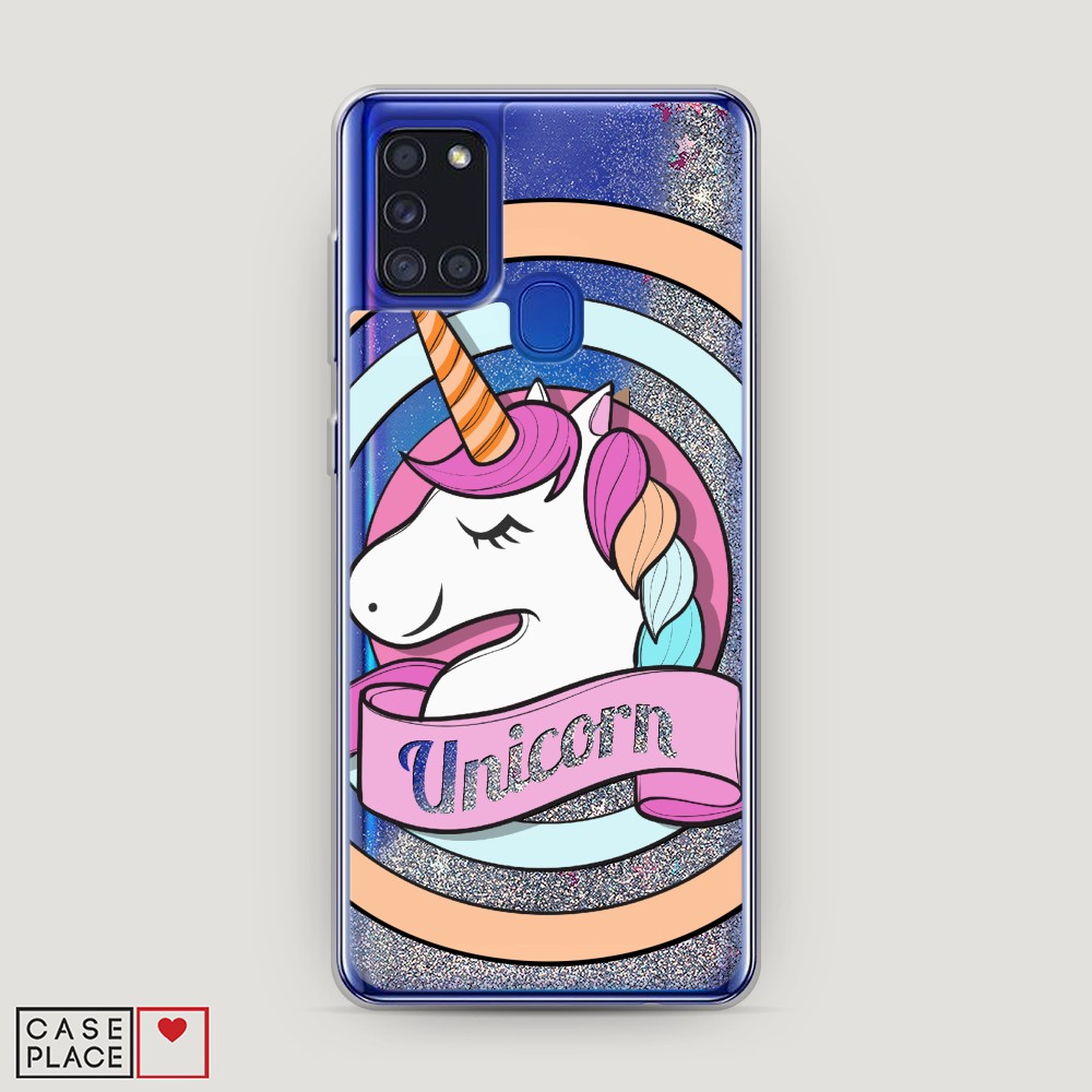 

Чехол Awog на Samsung Galaxy A21s / Самсунг A21s "Unicorn зефирный", Разноцветный, 2100291-1