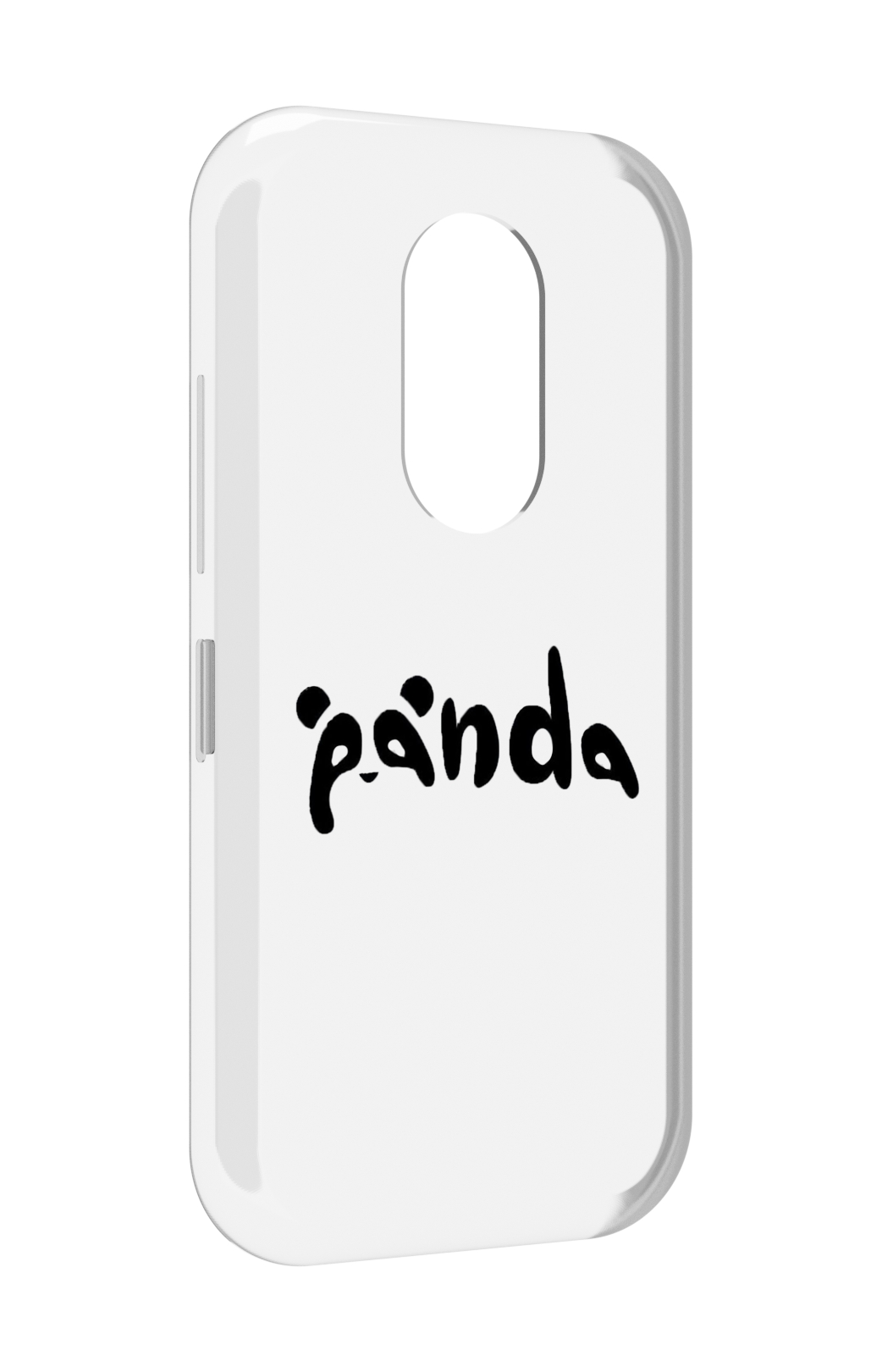 

Чехол MyPads панда надпись для Doogee S61 / S61 Pro, Прозрачный, Tocco
