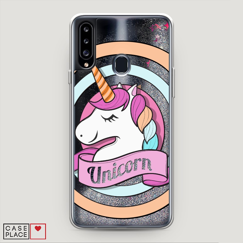 

Чехол Awog на Samsung Galaxy A20s / Самсунг A20s "Unicorn зефирный", 2100891-1