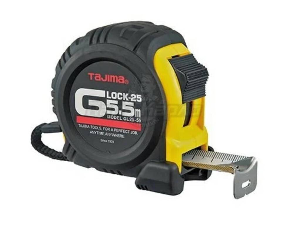 

Рулетка 5,5м х 25мм GL25-55 Tajima SKRAB 40024