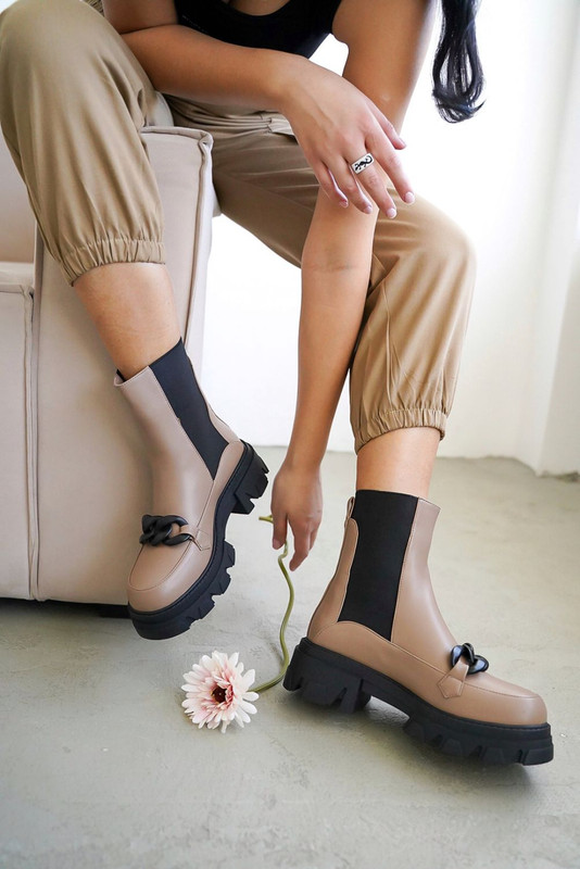 

Полусапоги женские Sbalo K479-2 бежевые 37 RU, Бежевый, K479-2