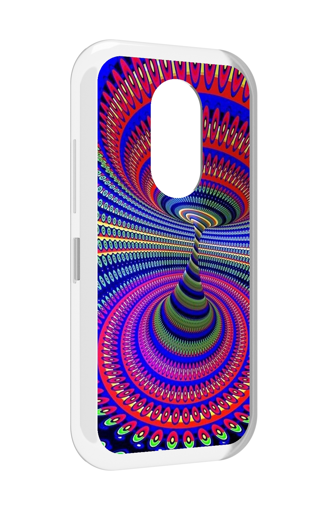 

Чехол MyPads оптическая иллюзия для Doogee S61 / S61 Pro, Прозрачный, Tocco