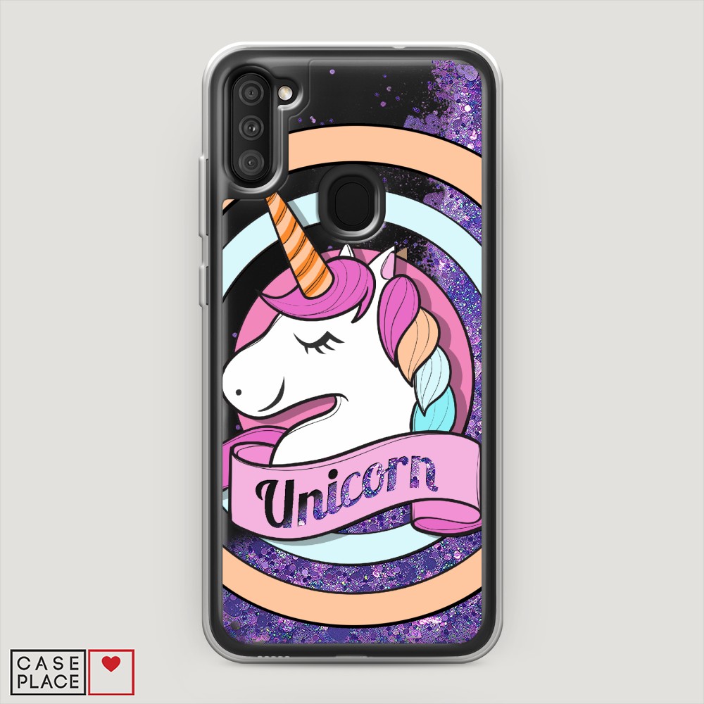 

Чехол Awog на Samsung Galaxy A11 / Самсунг A11 "Unicorn зефирный", Разноцветный, 2100192-1