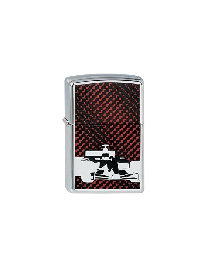 

Зажигалка Zippo Race 226, Серебристый;черный;красный;белый, Race 226